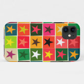 kerststerren Case-Mate iPhone case (Achterkant (horizontaal))