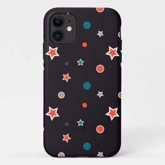 Kerststerren Case-Mate iPhone Case (Achterkant)