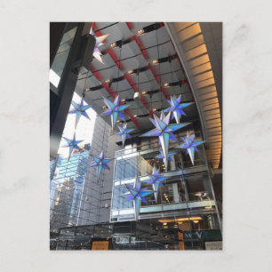 Kerststerren Columbus Cirkel New York City NYC Feestdagenkaart