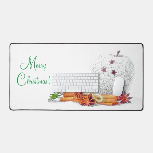 Kerststerren Desk Mat (Keyboard & Muis)