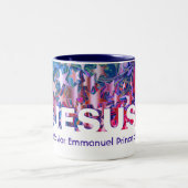 Kerststerren | JESUS | ABSTRACT  Tweekleurige Koffiemok (Center)