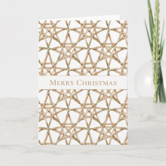 Kerststerren Kaart (Voorkant)