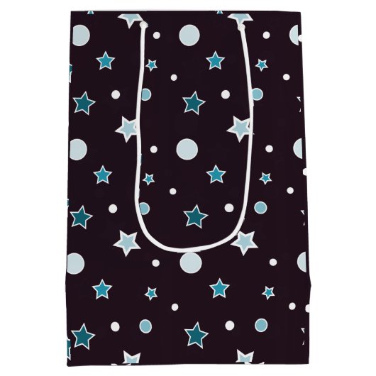 Kerststerren Medium Cadeauzakje (Achterkant)