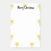 Kerststerren Post-it® Notes (Voorkant)