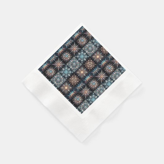 Kerststerren Servet (Hoek)