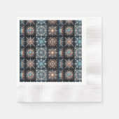 Kerststerren Servet (Voorkant)