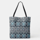 Kerststerren Tote Bag (Achterkant)