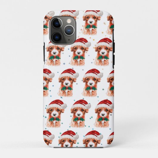 Kerststerren voor Hondenrassen van Cavoodle Case-Mate iPhone Case (Achterkant)