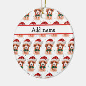 Kerststerren voor Hondenrassen van Cavoodle Keramisch Ornament (Links)