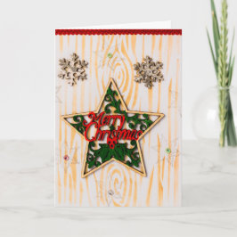 Kerststerren Wenskaart Feestdagen Kaart