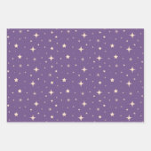 kerstSterrennacht Inpakpapier Vel (Voorkant 3)