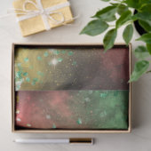 Kerststerrenstelsel Glitter Series Design 6 Tissuepapier (Geschenk)