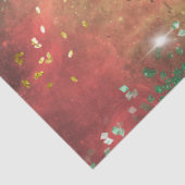 Kerststerrenstelsel Glitter Series Design 6 Tissuepapier (Detail)