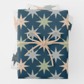  kerststerretro inpakpapier vel (In situ)