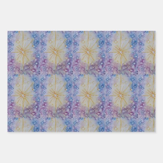 Kerststerseizoensvergroening Uitnodiging Inpakpapier Vel (Voorkant 3)