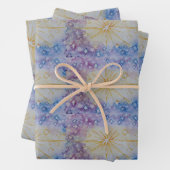 Kerststerseizoensvergroening Uitnodiging Inpakpapier Vel (In situ)