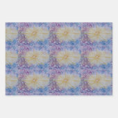 Kerststerseizoensvergroening Uitnodiging Inpakpapier Vel (Voorkant)