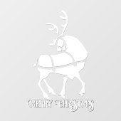 Kerststicker Kerstherten Ramenstickers Raamsticker (Vel)