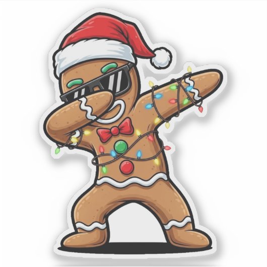 Kerststicker Sticker (Voorkant)