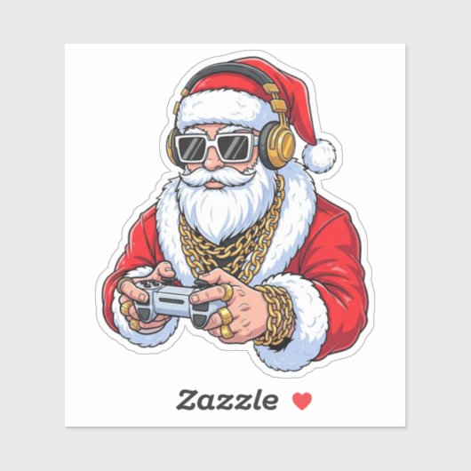 Kerststicker Sticker (Vel)