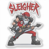 Kerststicker Sticker (Voorkant)