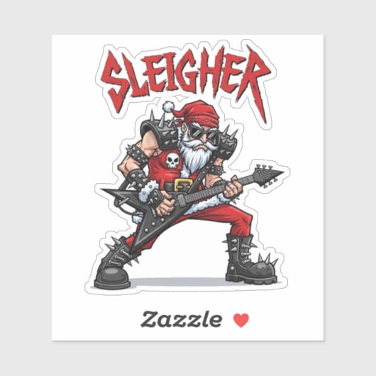 Kerststicker Sticker (Vel)
