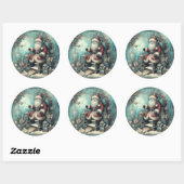 Kerststickers – Feestelijke Labels & KerstDecor (Vel)