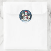 Kerststickers – Feestelijke Labels & KerstDecor (Tas)
