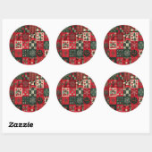Kerststickers – Feestelijke Labels & KerstDecor (Vel)