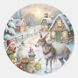 Kerststickers – Feestelijke Labels & KerstDecor