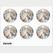 Kerststickers – Feestelijke Labels & KerstDecor (Vel)