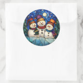 Kerststickers – Feestelijke Labels & KerstDecor (Tas)