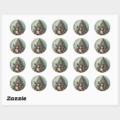 Kerststickers – Feestelijke Labels & KerstDecor (Vel)