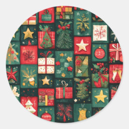 Kerststickers – Feestelijke Labels & KerstDecor