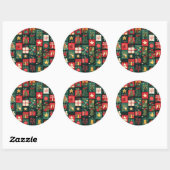 Kerststickers – Feestelijke Labels & KerstDecor (Vel)