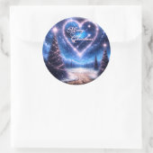 Kerststickers, labels voor cadeaus en kaarten, (Tas)