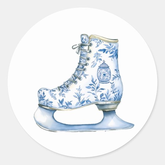 Kerststickers Ronde Sticker (Voorkant)