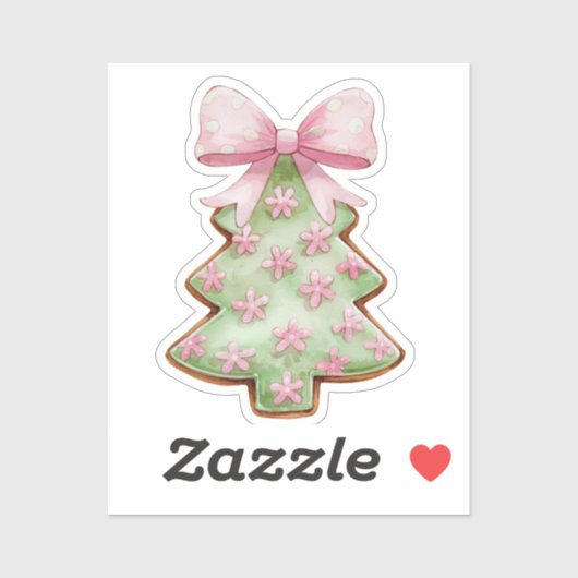 Kerststickers Sticker (Vel)
