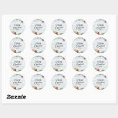 Kerststickers – Uitgebreide Kerstversiering Ronde Sticker (Vel)