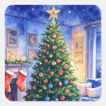 Kerststickers