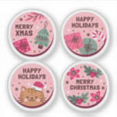 Kerststickerscollectie Sticker (Voorkant)