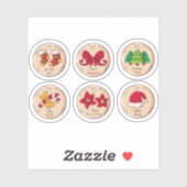 Kerststickerset Sticker (Vel)