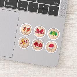 Kerststickerset Sticker