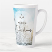 kerststijl latte mok (Rechts)