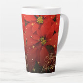 kerststijl latte mok (Rechterhoek)