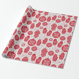 Kerststijlpatroon Cadeaupapier