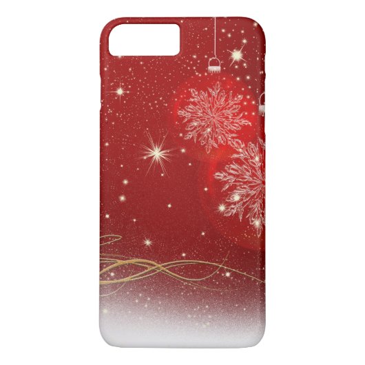kerststijlvolle glans met kleine glans Case-Mate iPhone case (Achterkant)