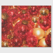 Kerststijlvolle, glorieuze verlichting textuur cadeaupapier (Vlak)