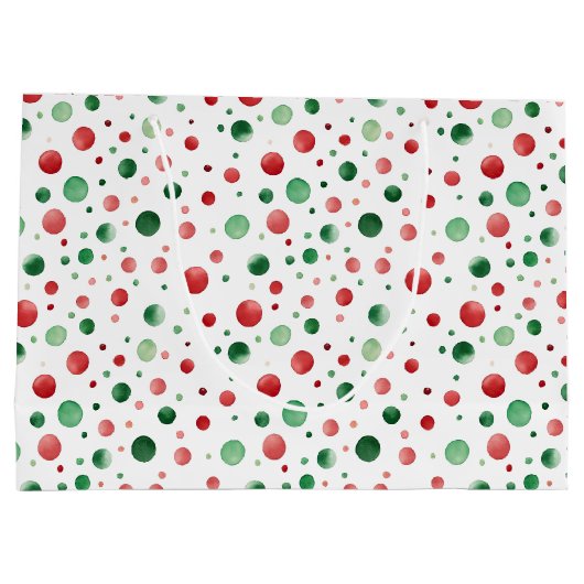 kerststippen groot cadeauzakje (Achterkant)