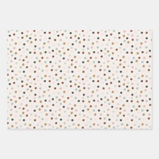 kerstStippen Inpakpapier Vel (Voorkant 2)